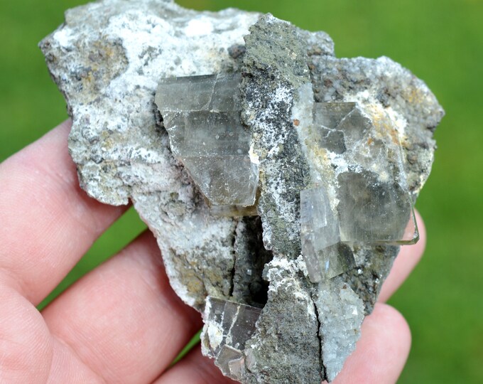 Baryte 206 grams - Les Vieux Travaux mine, Les Malines District, Montdardier, Le Vigan, Gard, Occitanie, France