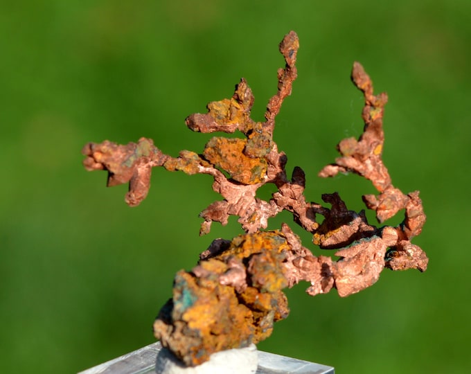 Native copper 7 grams - Djebel Ouichane, Circle of Guelaia, Province of Nador, Oriental Region, Morocco