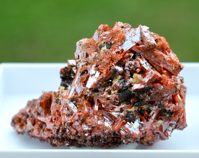 Crocoite 48 grams - Dundas mineral field, Zeehan District, West Coast municipality, Tasmania, Australia