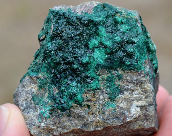 Malachite 153 grams - Mashamba West Mine, Sicomines copper-cobalt project, Mutshatsha, Lualaba, DR Congo