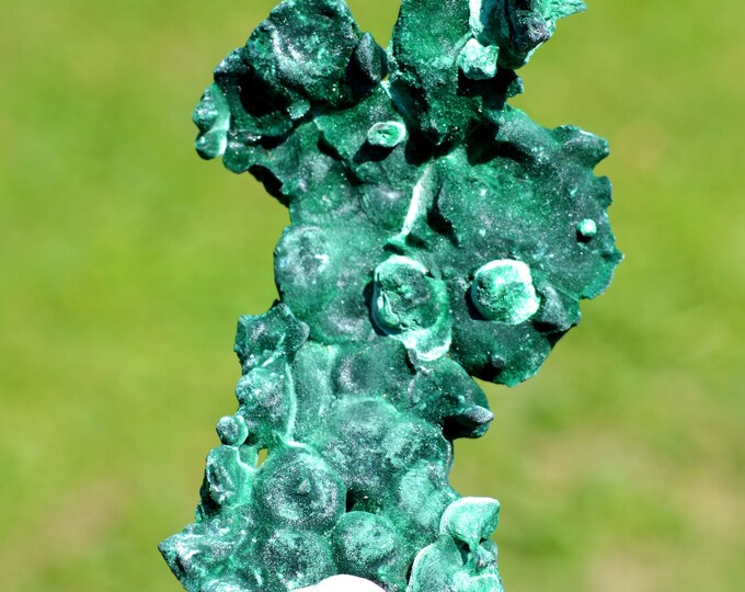 Malachite 59 grams - L'Etoile du Congo Mine, Lubumbashi, Haut-Katanga, DR Congo