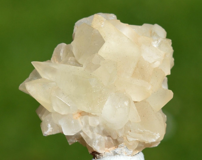 Calcite 19 grams - Limestone quarry, Limont-Fontaine, Maubeuge, Avesnes-sur-Helpe, Nord, Hauts-de-France, France