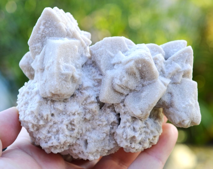 Calcite var sand-calcite & Gogotte - 712 grams - Fontainebleau, Seine-et-Marne, Ile-de-France, France