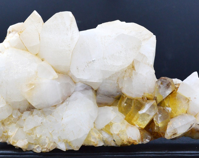 Calcite & Quartz - 1090 grams - Le Châtelard, Chambéry, Savoie, Auvergne-Rhône-Alpes, France