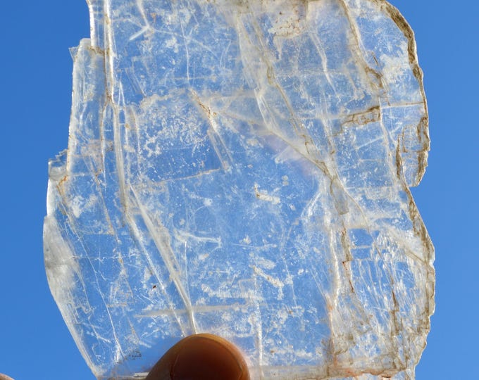 Gypsum 80 grams - Kettara mine, Bour Cercle, Marrakech Prefecture, Marrakesh-Safi Region, Morocco