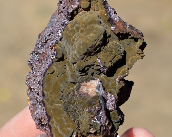 Goethite 139 grams - Mont-Roc Mine, Mont-Roc, Castres, Tarn, Occitanie, France