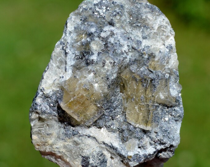 Fluorite 170 grams - Chaillac Mine, Chaillac, Indre, Centre-Val de Loire, France