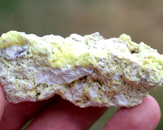 Sulfur 25 grams - Solfatara di Pozzuoli, Pozzuoli, Metropolitan City of Naples, Campania, Italy