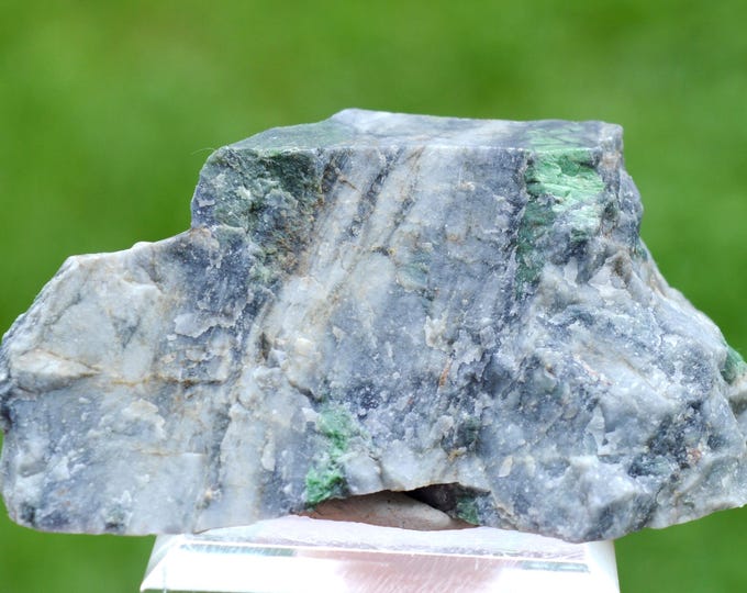 Smaragdite 93 grams - Canari, Bastia, Haute-Corse, Corsica, France