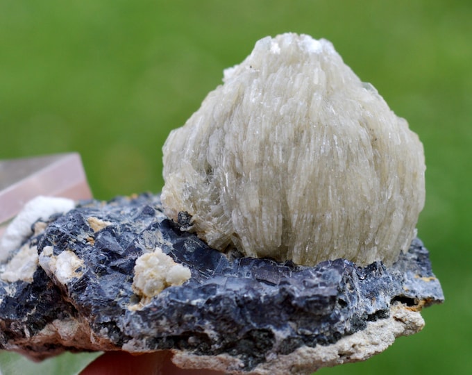 Baryte & Galena 128 grams - Le Buisson Mine, Montmirat, Saint-Étienne-du-Valdonnez, Mende, Lozère, Occitanie, France