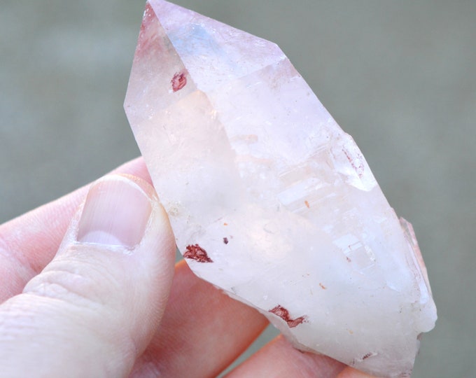 Hematoid quartz 145 grams - Oumjrane mining area, Alnif Cercle, Tinghir Province, Drâa-Tafilalet Region, Morocco