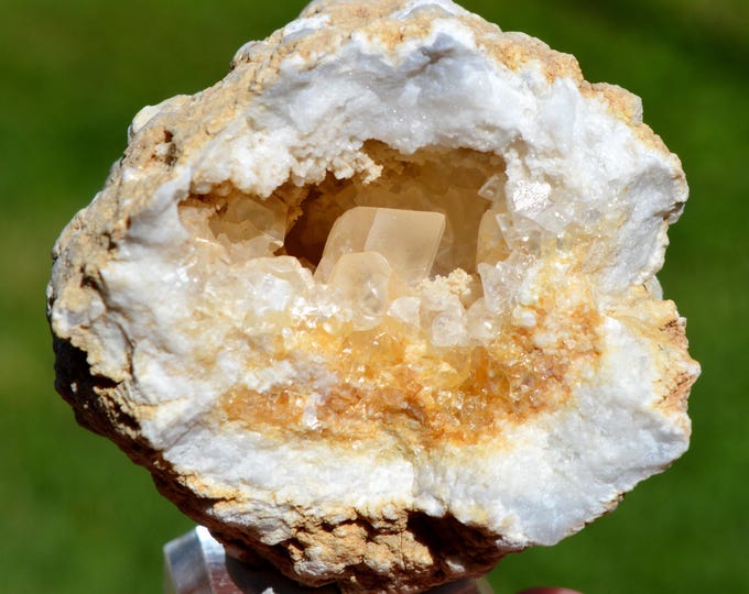 Calcite & Quartz 167 grams - Doazit, Dax, Landes, Nouvelle-Aquitaine, France