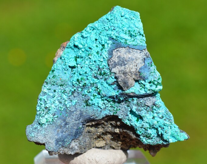 Chrysocolla malachite 34 grams - L'Etoile du Congo Mine, Lubumbashi, Haut-Katanga, DR Congo