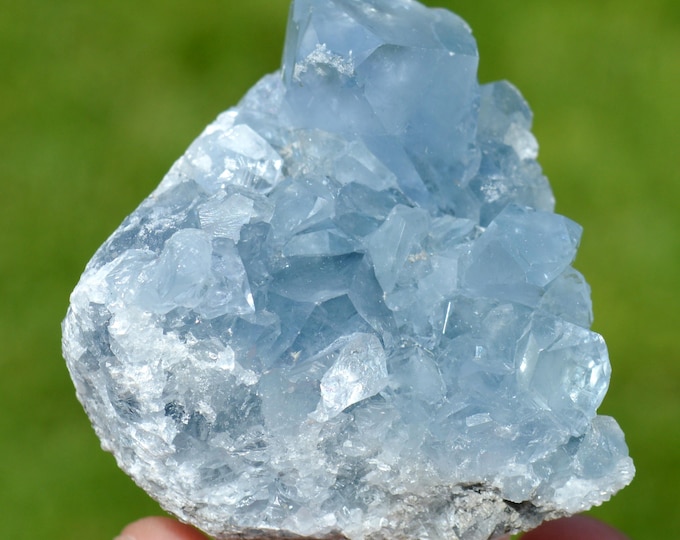 Celestine 211 grams - Sakoany deposit, Katsepy, Mitsinjo, Boeny, Madagascar