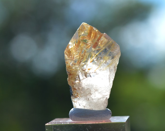 Quartz & Rutile 5.6 grams - Novo Horizonte, Bahia, Brazil
