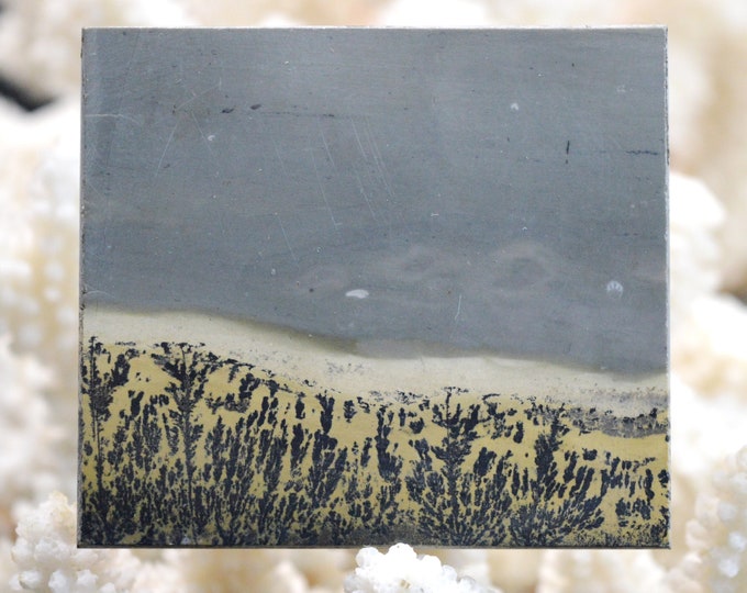 Polished Slice - Landscape Stone 61 mm - Guilin, Guangxi, China