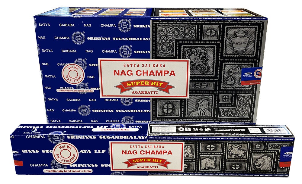 Encens - Satya Parfum Nag Champa & Super Hit Agarbatti Une Boîte