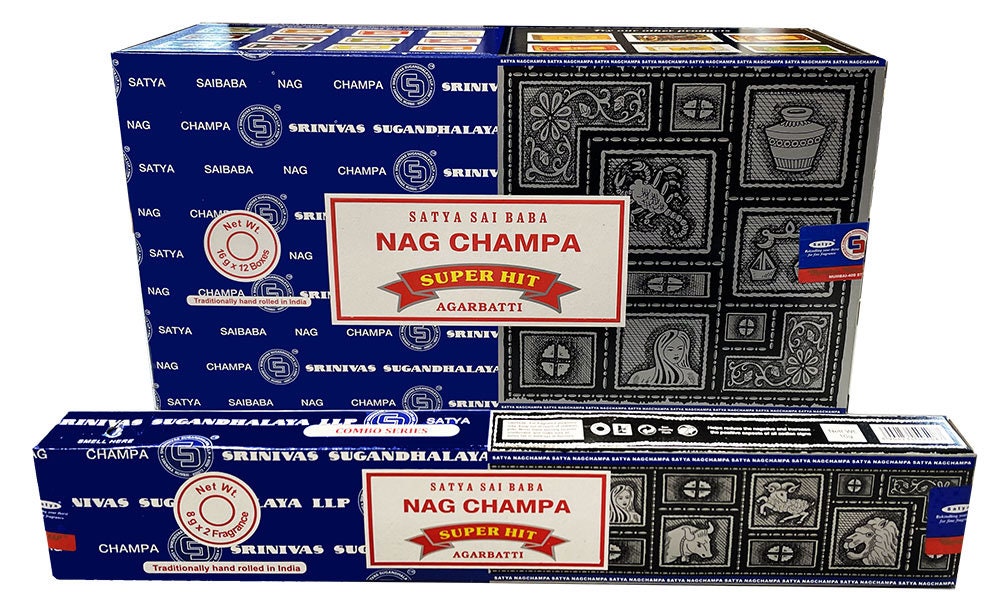 Encens - Satya Parfum Nag Champa & Super Hit Agarbatti Une Boîte