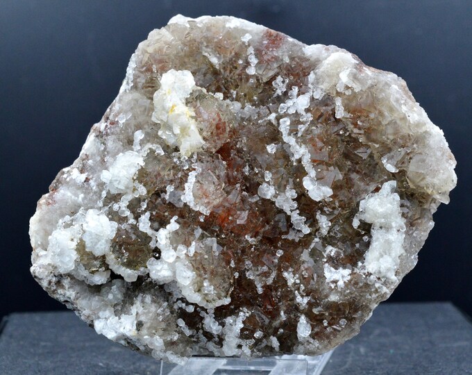 Fluorite Barite - 580 grams - Moscona Mine, Solís, Corvera de Asturias, Villabona mining area, Asturias, Spain