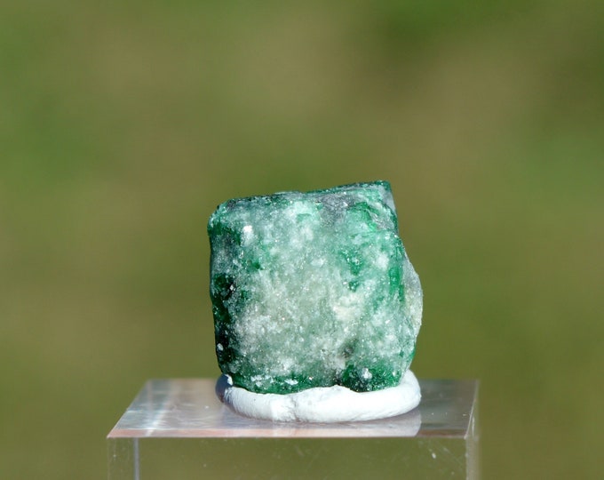Beryl var. Emerald 14.2 carats - Gujar Killi Emerald Deposit, Shangla District, Khyber Pakhtunkhwa Province, Pakistan