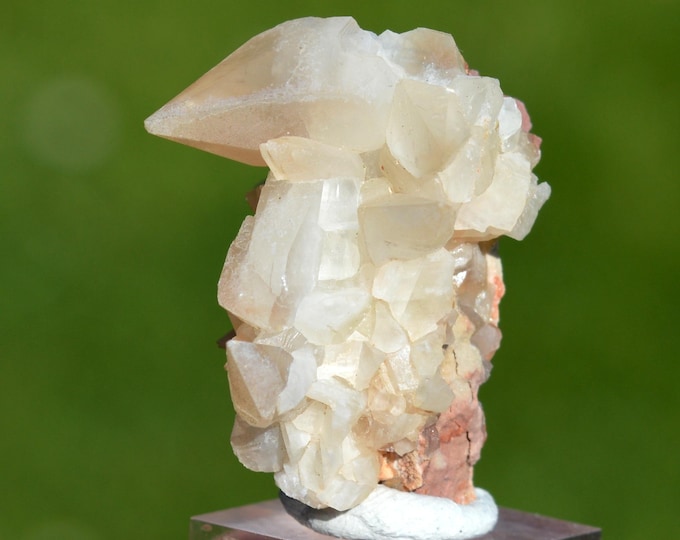 Calcite 16 grams - Limestone quarry, Limont-Fontaine, Maubeuge, Avesnes-sur-Helpe, Nord, Hauts-de-France, France