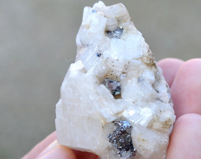 Carrollite calcite - 94 grams - Kamoto, Kolwezi mining district, Lualaba, DR Congo