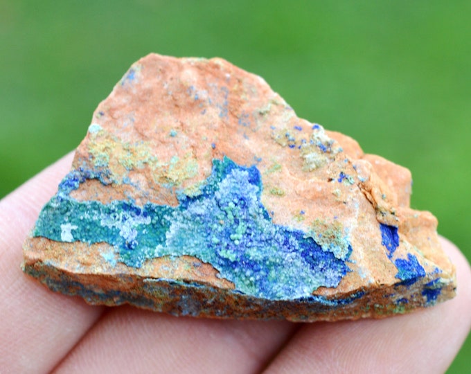 Azurite 21 grams - El Pinar de Bédar, Bédar, Almería, Andalusia, Spain