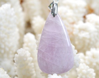 Kunzite 70 carats - natural stone cabochon pendant - Pakistan / FL41