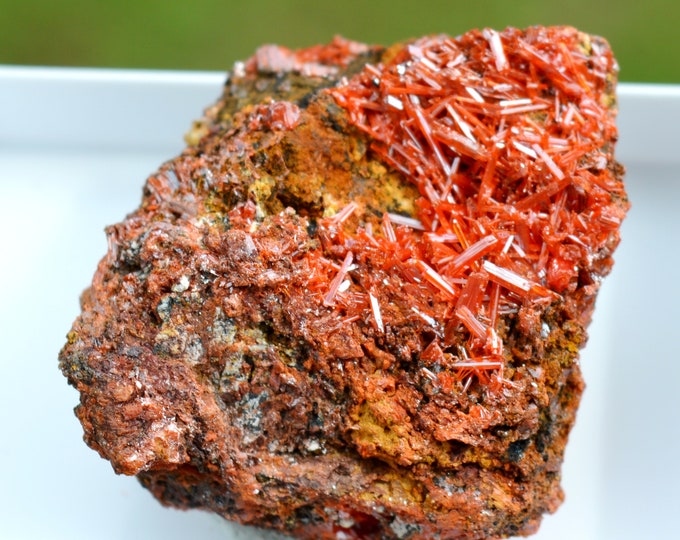 Crocoite 39 grams - Dundas mineral field, Zeehan District, West Coast municipality, Tasmania, Australia