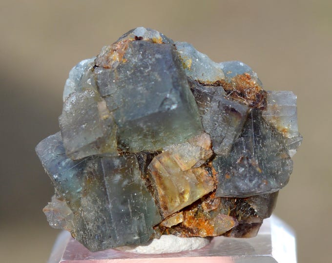 Fluorite 16 grams - El Hammam Mine, Ait Mimoune Caïdat, Khémisset, Morocco