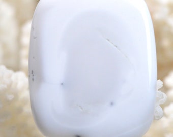 43 carat dendrite opal - natural stone cabochon - Türkiye // Ref AW98