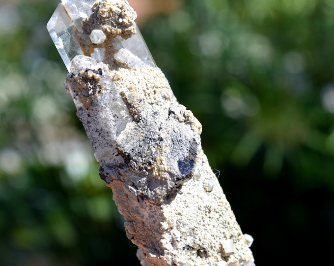 Quartz & siderite Apatite 205 grams - Panasqueira Mines, Covilhã, Castelo Branco District, Portugal