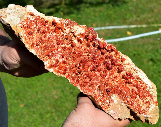 Vanadinite 4500 grams - Mibladen, Aït Oufella Caïdat, Midelt Circle, Midelt Province, Drâa-Tafilalet Region, Morocco