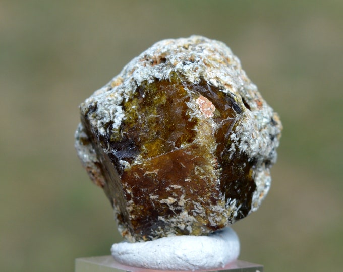 Grossular Garnet & Chlorochlore 38 grams - Sandaré, Sandaré Commune, Nioro du Sahel Circle, Kayes Region, Mali
