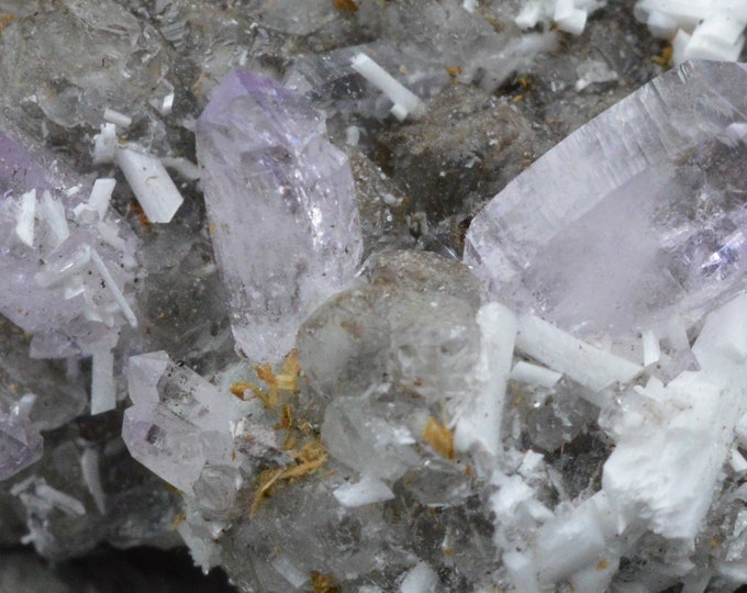 Amethyst crystals on matrix 20.4 grams - AMETHYST - Veracruz, Mexico