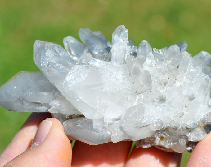 Quartz & Chlorite 136 grams - Brig, Valais, Switzerland