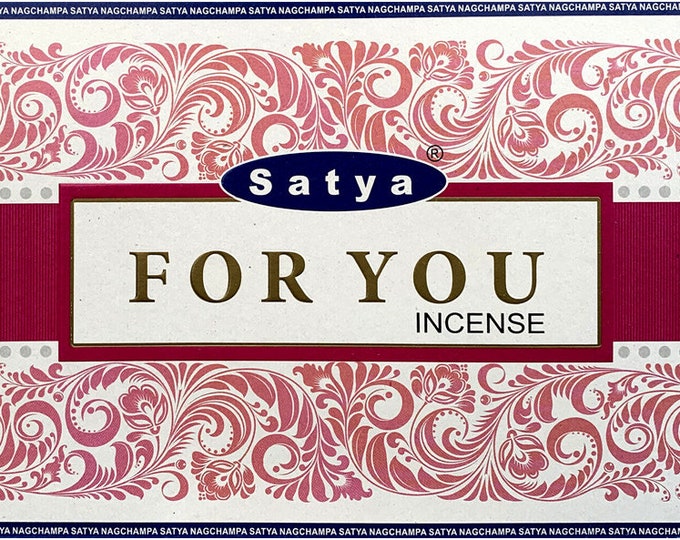 Incense - Satya - Perfume For you - One box