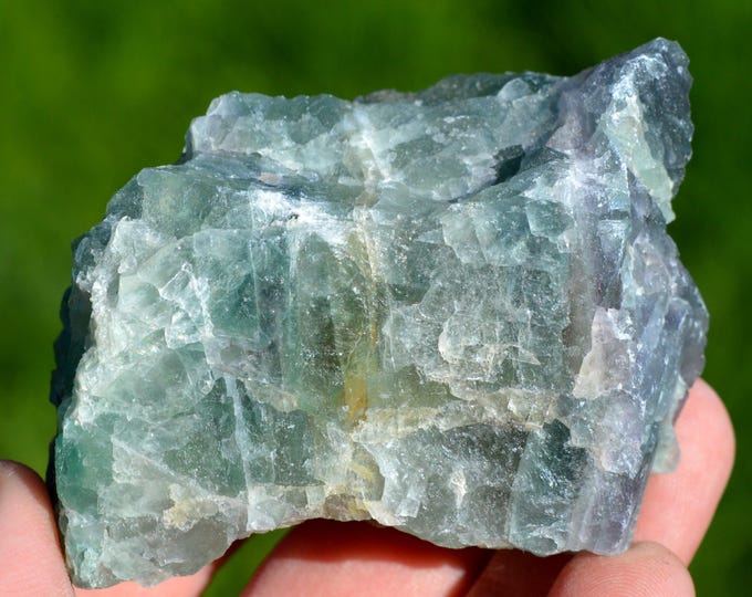 Fluorite 221 grams - La Barre Mine, Saint-Jacques-d'Ambur, Puy-de-Dôme, Auvergne-Rhône-Alpes, France