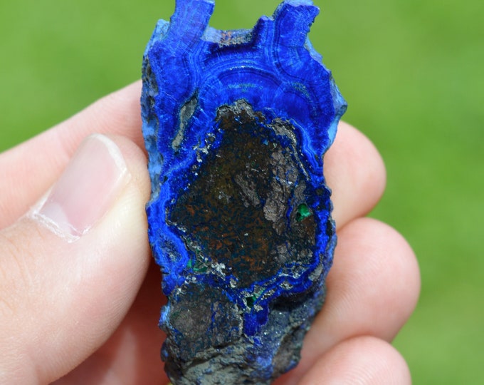 Azurite 41 grams - Rubtsovsk Mine, Rubtsovsky District, Altai Krai, Russia