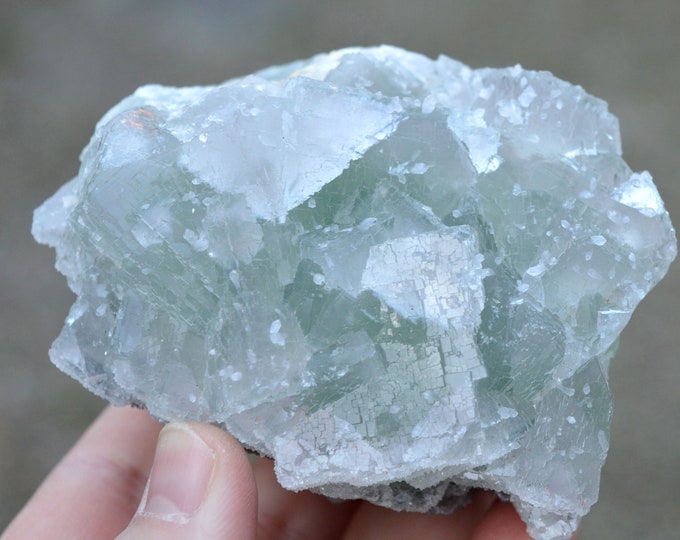 Fluorite & Quartz 815 grams - Fontsante Mine, Tanneron, Var, France