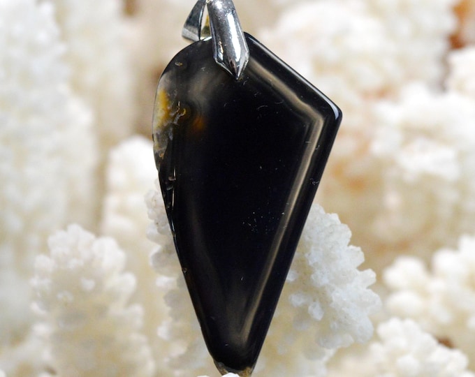 Agate Polyedrique 37 carats - pendentif pierre naturelle - Brésil / FY85