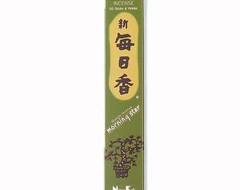 Incense - Morning Star - Green Tea Scent - One box