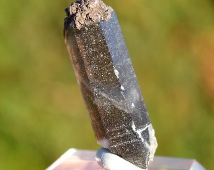 Smoky quartz 14 grams - Minstigertal (Münstigertal), Münster, Goms, Valais, Switzerland