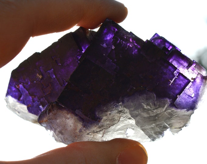 Fluorite 195 grams - Melchor Múzquiz, Múzquiz Municipality, Coahuila, Mexico