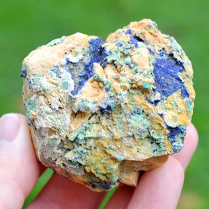Azurite 153 grams - El Pinar de Bédar, Bédar, Almería, Andalusia, Spain