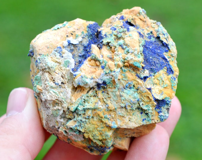 Azurite 153 grams - El Pinar de Bédar, Bédar, Almería, Andalusia, Spain