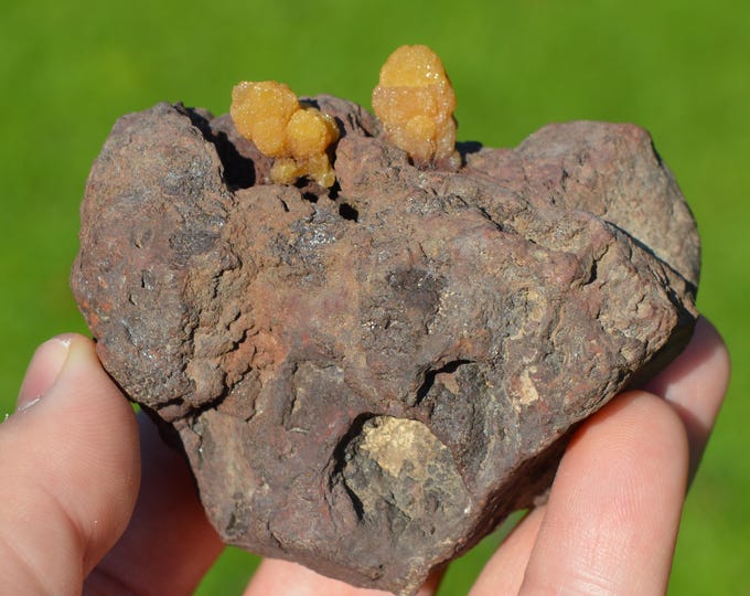 Mimetite 284 grams - Santa Eulalia Mining District, Aquiles Serdán Municipality, Chihuahua, Mexico