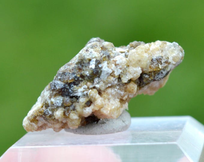 Franzinite & Vesuvianite 6 grams - Pitigliano, Grosseto Province, Tuscany, Italy