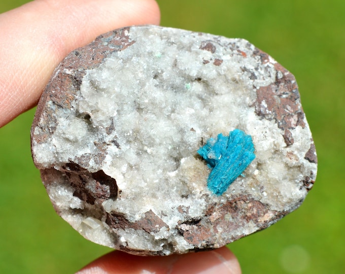 Cavansite & Chalcedony 163 grams - Wagholi Quarries, Wagholi, Pune District, Maharashtra, India