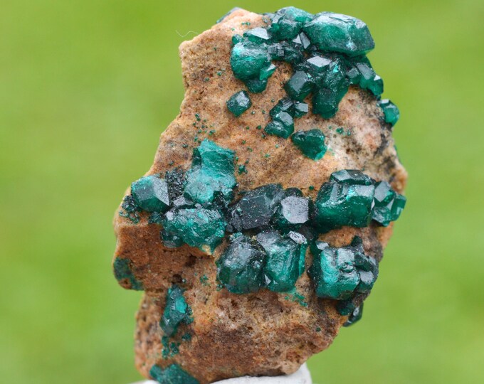 Dioptase 45 grams - Tantara Mine, Shinkolobwe, Kambove Territory, Haut-Katanga, DR Congo